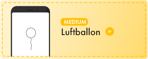 Luftballon Badge