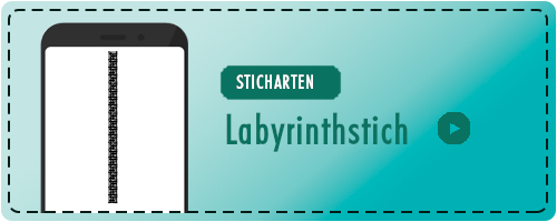 Labyrinthstich Badge